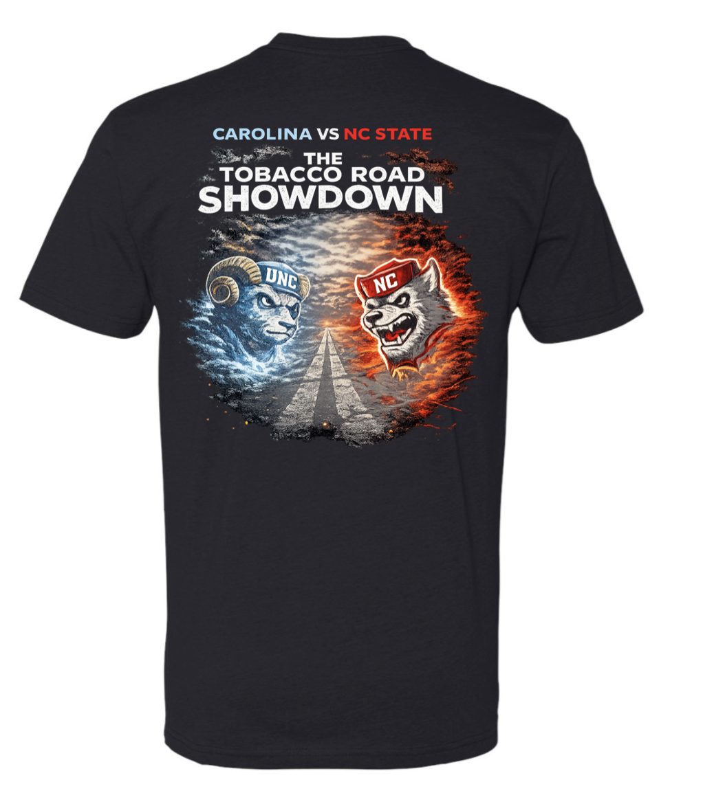 The Rivalry — Tobacco Road Showdown Tee thumbnail 2